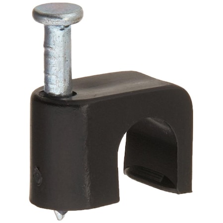 Gardner Bender 0.25 in. Clip-on Masonry Coaxial Staple, Black 958926